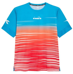 Мужская теннисная футболка Diadora SS T-Shirt Icon - laguna twilight