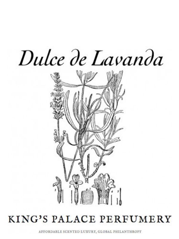 King's Palace Perfumery Dulce de Lavanda