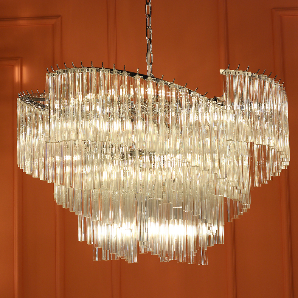 Люстра Cloyd EVOLUTE-A C18 / Ø80 см - хром (арт.10572)