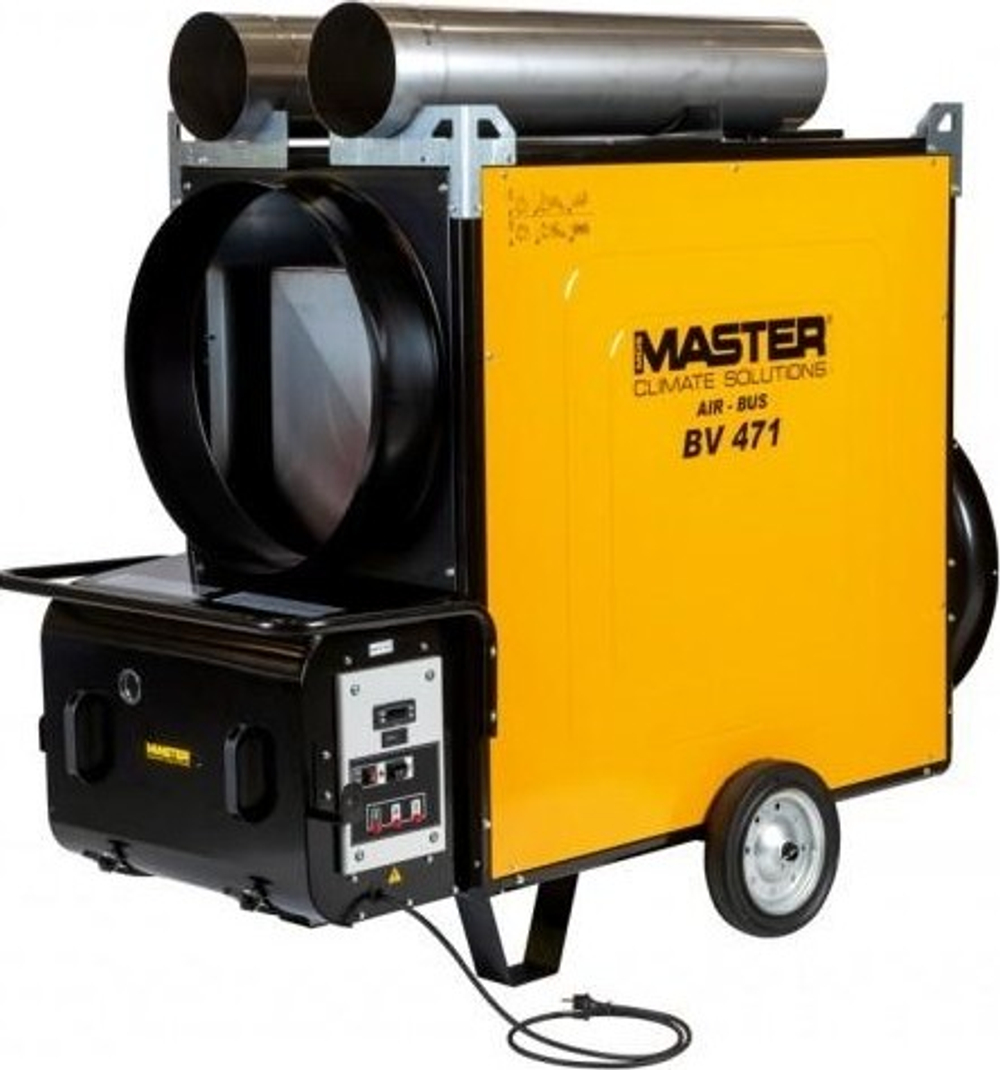 Тепловая пушка на дизтопливе непрямого нагрева MASTER BV-471 BV 471  230В осевой вентилятор