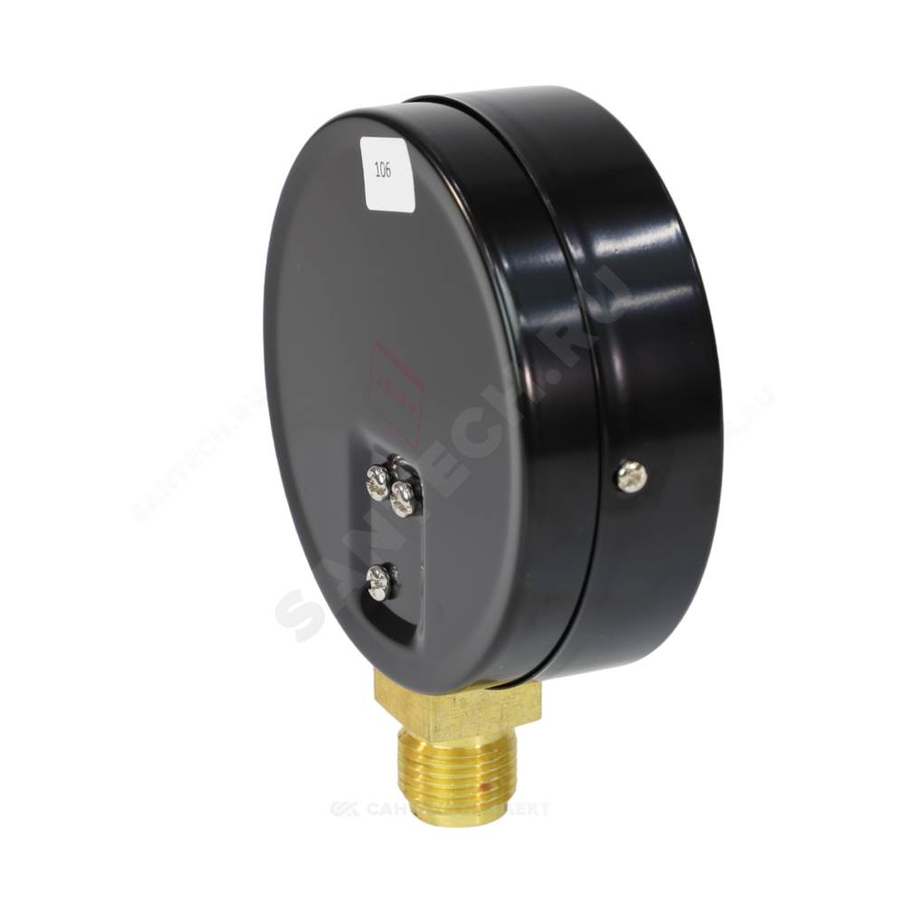 Манометр ДМ02-100 радиальный Дк100мм 0-6 бар кл.1,5 G1/2" Метер