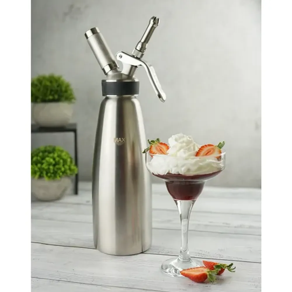 Сифон (кремер) для взбивания сливок 1 л (до +70°C) нерж. GASTRO INOX THERMO P.L. Proff Cuisine