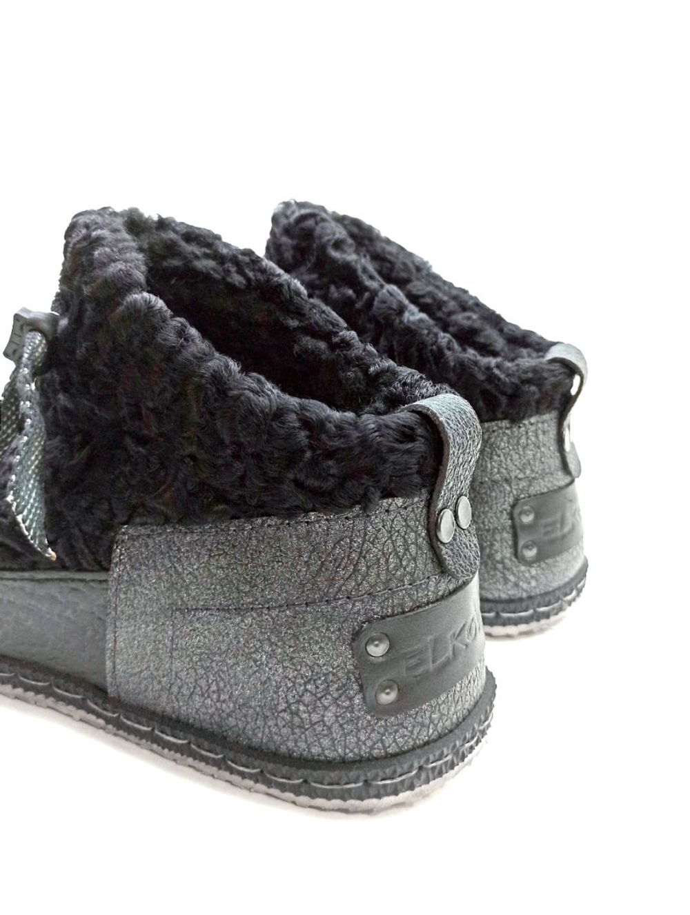 Ботильоны из каракуля "In Black"