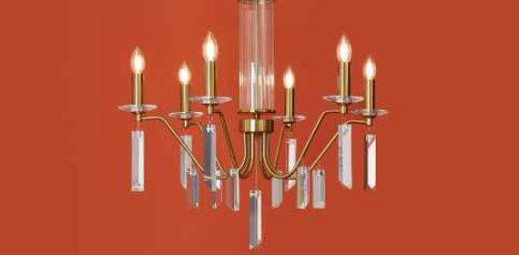 Подвесной светильник Freya FR2041PL-06BS