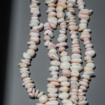 Бусины из раковины розовой королевской ракушки, фриформ 10-20мм