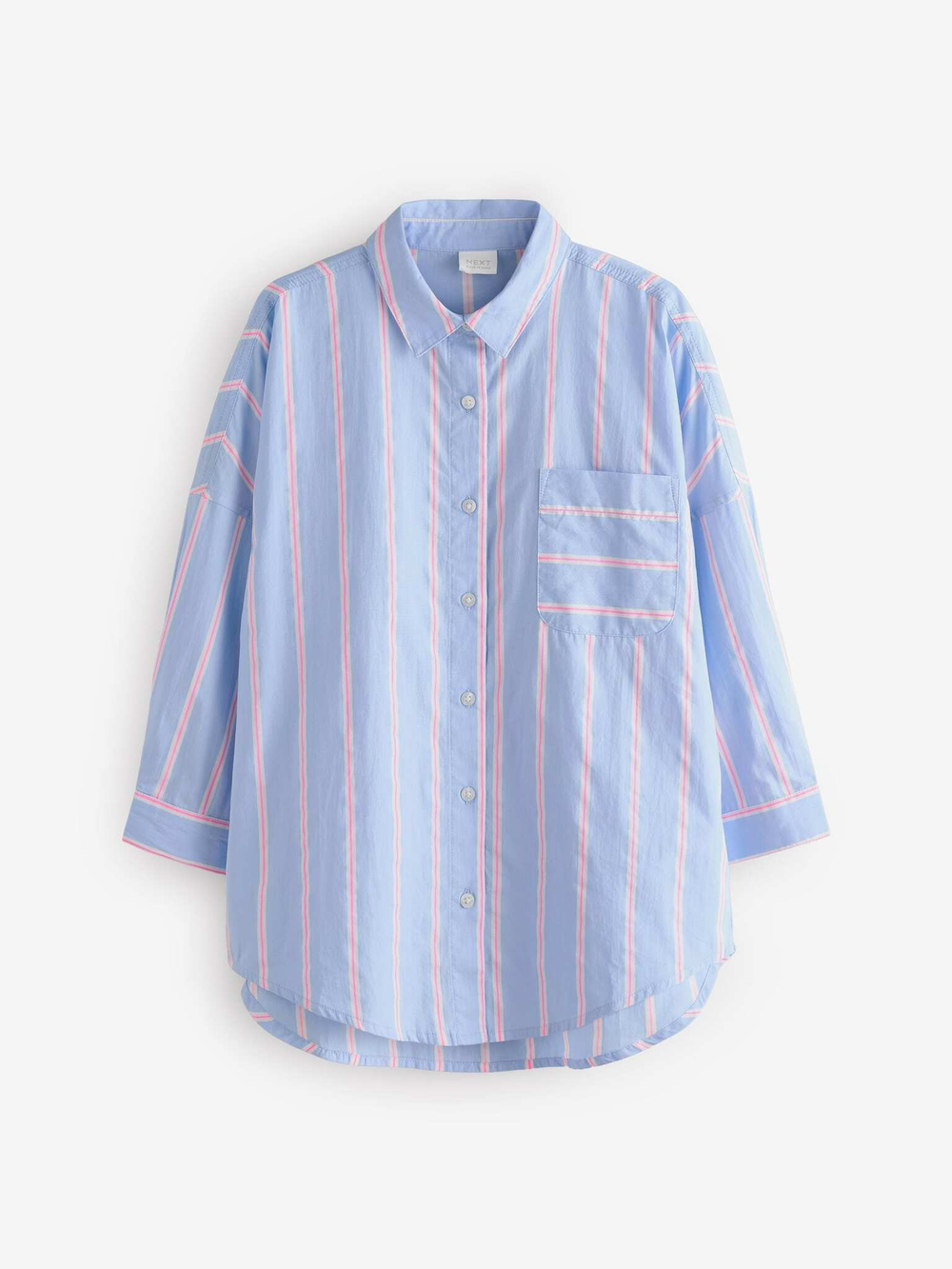Рубашка для девочки Next E76-899, Голубой