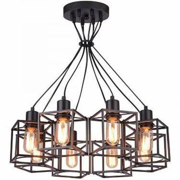 Люстра подвесная LSP-9541 черный Lussole LOFT