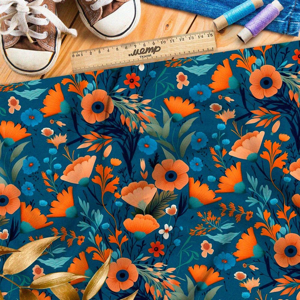 Ткань Ниагара Софт чудесные созвучия судьбы