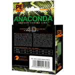 Плетеный шнур для рыбалки AQUA PE Ultra ANACONDA CAMO Desert