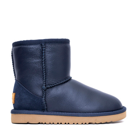 Ugg Kids Classic Short "Metallic Navy"