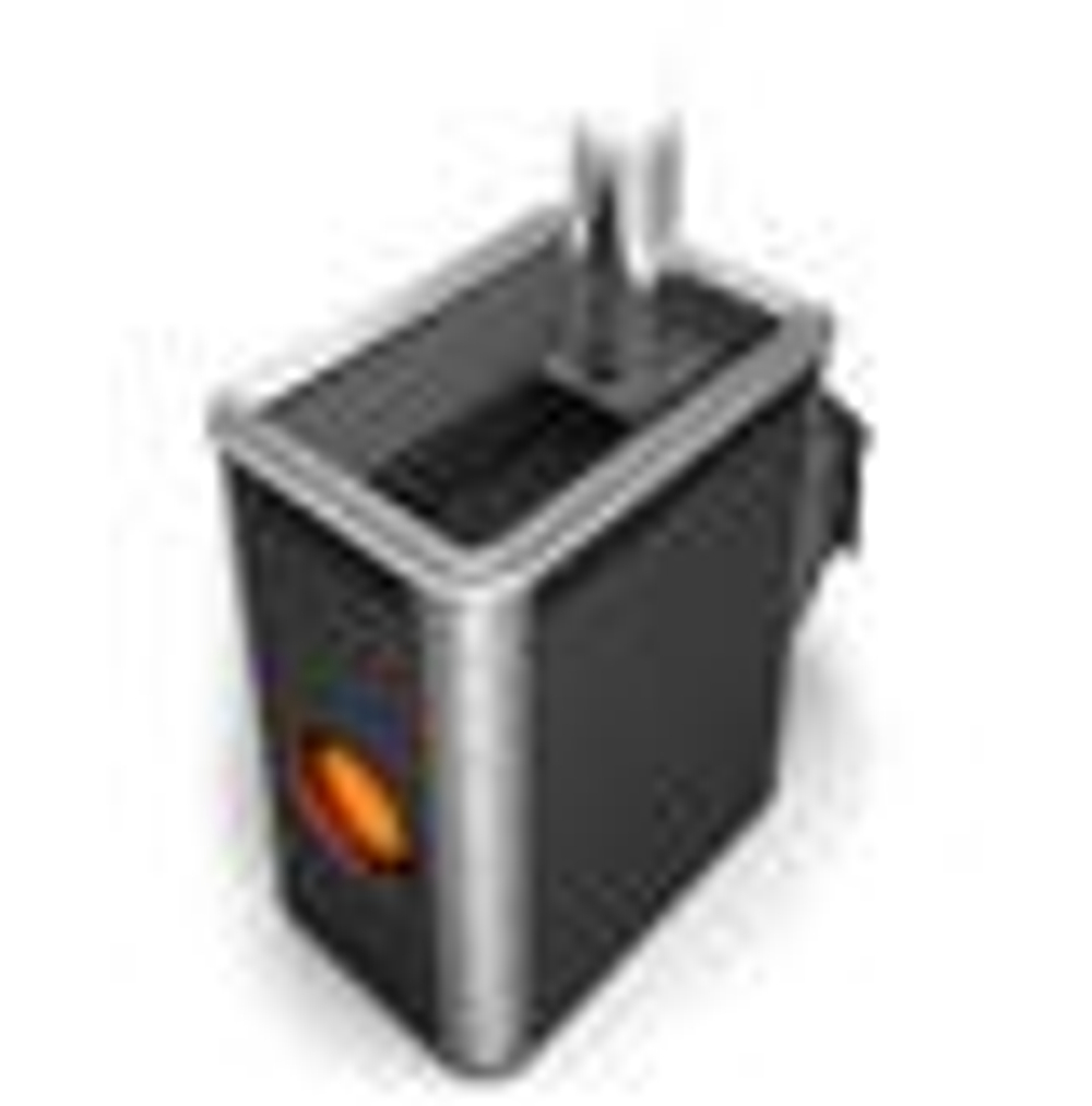Печь для бани TMF Саяны XXL 2015 Carbon с закрытой каменкой и теплообменником дверь антрацит
