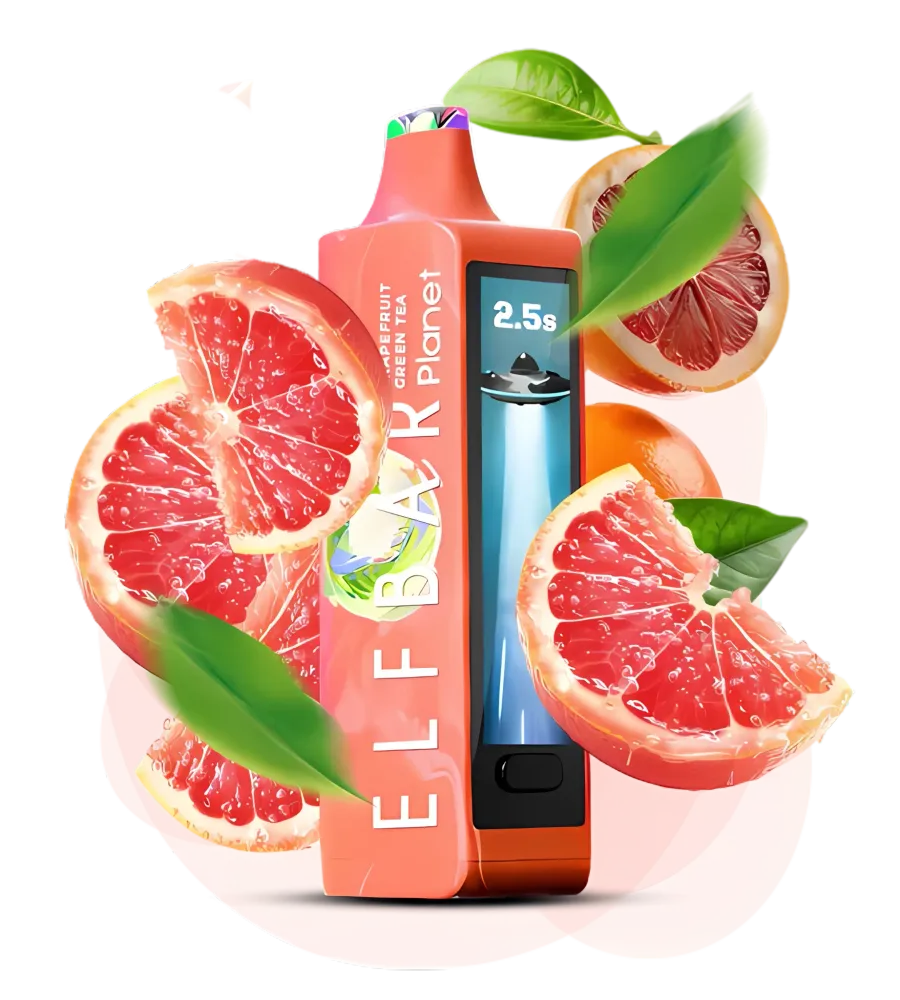 Elf Bar Planet 25000 - Grapefruit Green Tea (5% nic)