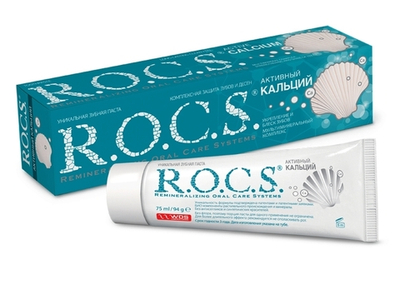 З/п ROCS Активный кальций 94 г.