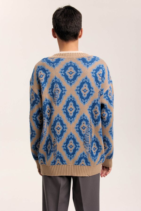 Кардиган История бежевый - фото 2