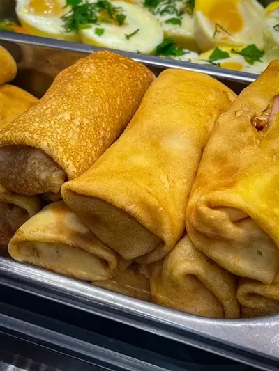 Блины с ветчиной и сыром 140г