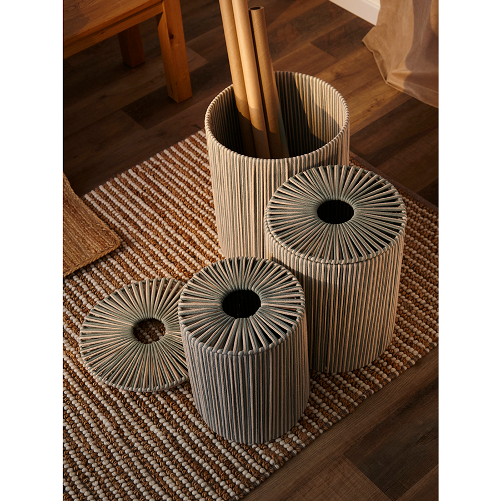 Корзина плетеная dholak mint из коллекции ethnic, размер m