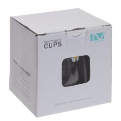 GAEM Кружка с крышкой и ложкой, 470 мл, L12,5 W9 H13 см, 4в.