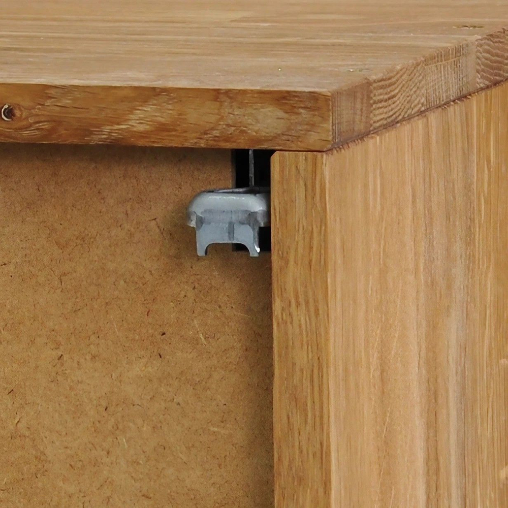 Комплект дубовых ножек и подвесов к серии Эдгар, натуральный дуб/масло