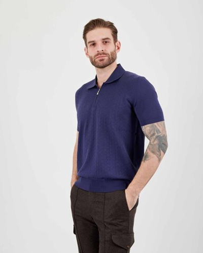 Поло с коротким рукавом на молнии Atelier Portofino