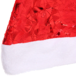 Колпак новогодний «Зимние узоры», красный