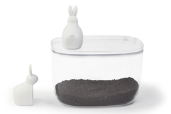 Контейнер с мерной ложкой 7л Qualy Bella Bunny