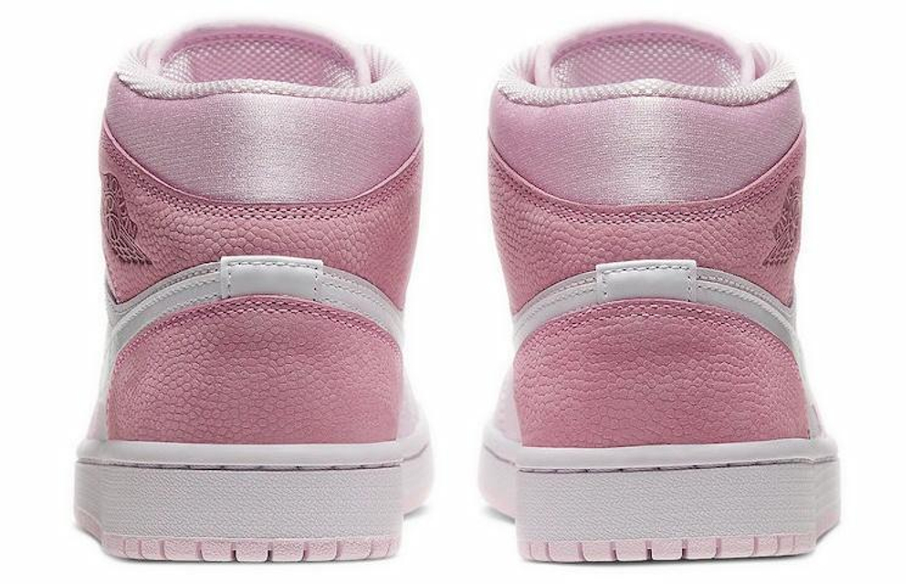 Кроссовки Jordan Air Jordan 1 Mid Digital Pink (Женская размерная сетка)