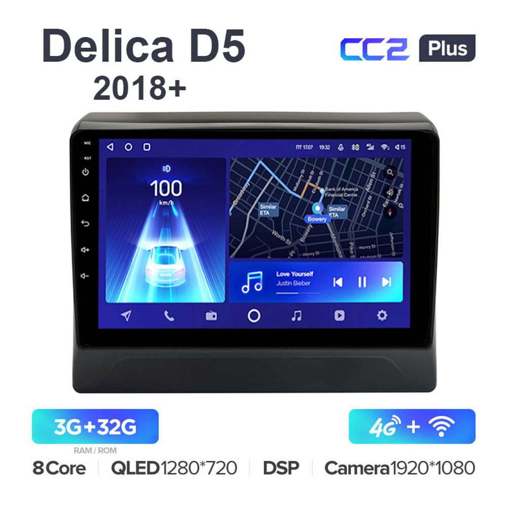 Teyes CC2 Plus 9"для Mitsubishi Delica D5 2018+
