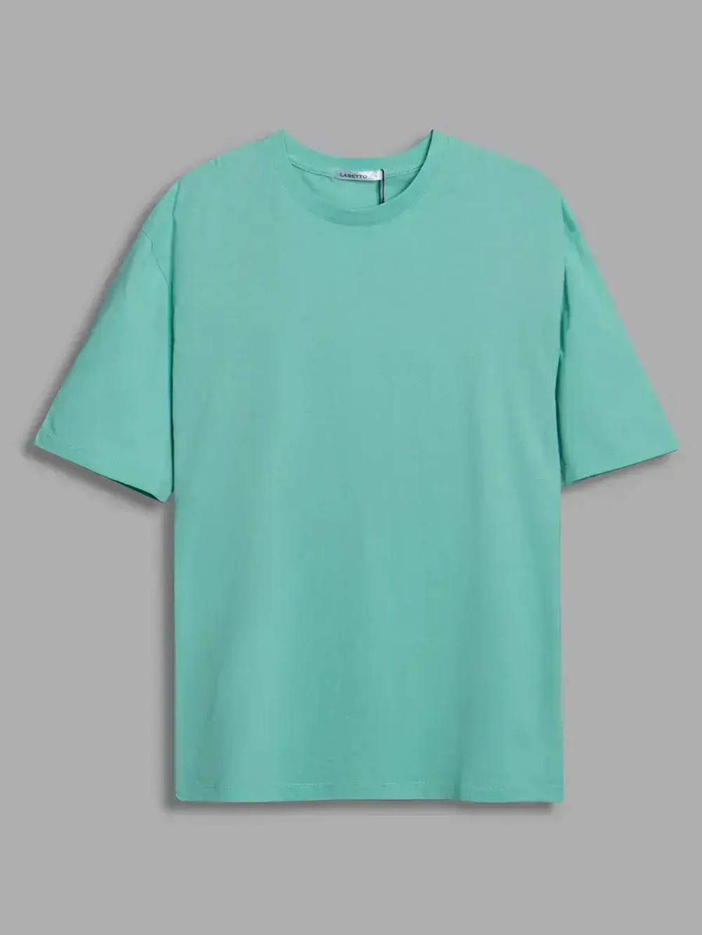 Футболка мужская летняя повседневная однотонная хлопок