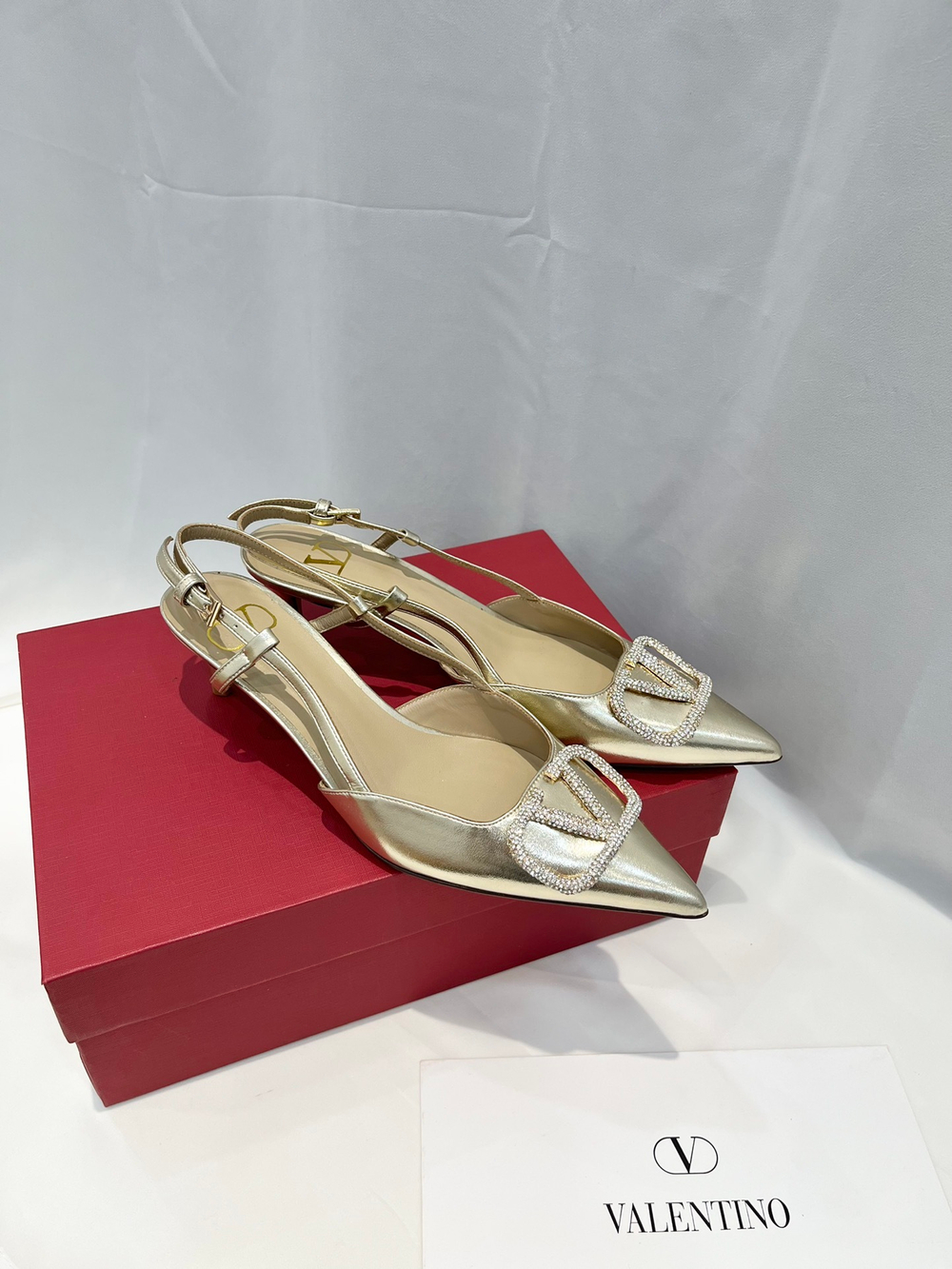 Valentino Vlogo Slingback Pump 4 cm
