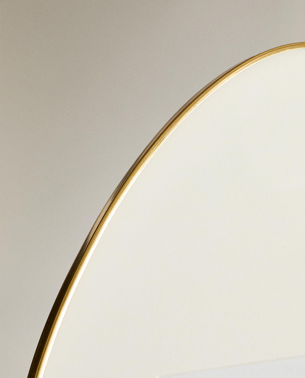 Zara Home Фоторамка из стекла, цвет золотой, 26.7 см