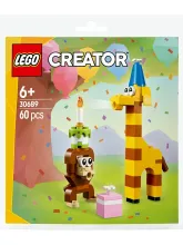 Конструктор Creator 30689 Животные на Дне Рождения