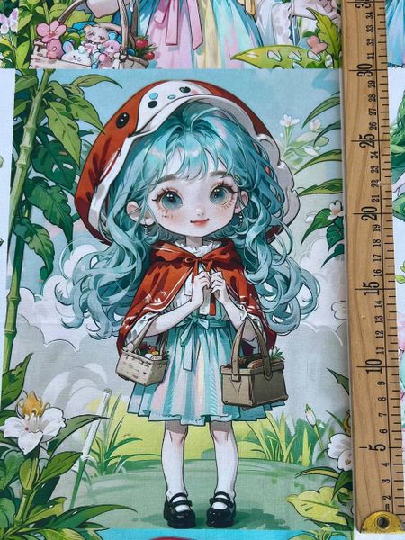 АНИМЭ, КУПОН 59/110 см - 100% хлопок 4