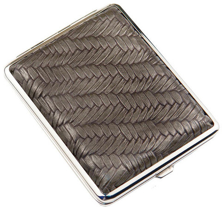 Портсигар S.Quire AB02-GBrz бронзово-серый