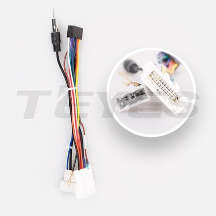 Комплект рамки с разъёмами 9" Nissan Note 1 E11 2006-2012 вместо верхнего бардачка - Car-Smart 9611