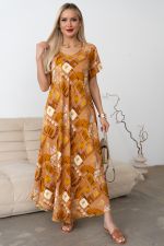 Платье Рада (бежевый) Р11-1166/9 Nikol