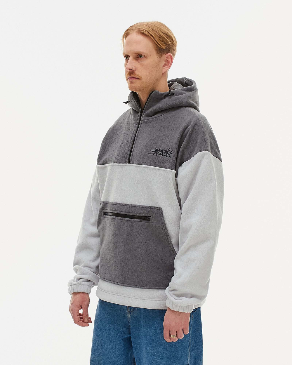 Толстовка Anteater Hoodie FLEECE Combo-Grey