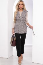 Жилет "Амстердам" (клетка) Б8305 LT Collection