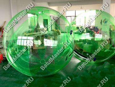 Аттракцион Водный шар ПВХ «Арбуз» 1,8*1,8*1,8 м