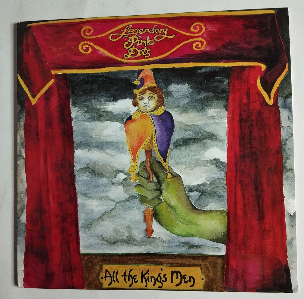 Винтажная виниловая пластинка LP The Legendary Pink Dots All The Kings Men (USA 2002)