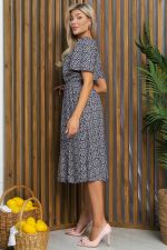 Платье Пиола (черно-белое) П13303-35М LT Collection