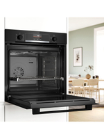 Электрический духовой шкаф Bosch HBG536EB3, 59.4 см, 71 л, 7 режимов, гриль, каталитическая очистка
