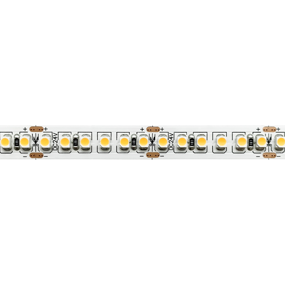 ST016.314.20 Светодиодная лента  - 180leds/м*14.4W/мW 3000K 1 400Lm Ra80 120° IP20 L1 000xW10xH2 24V