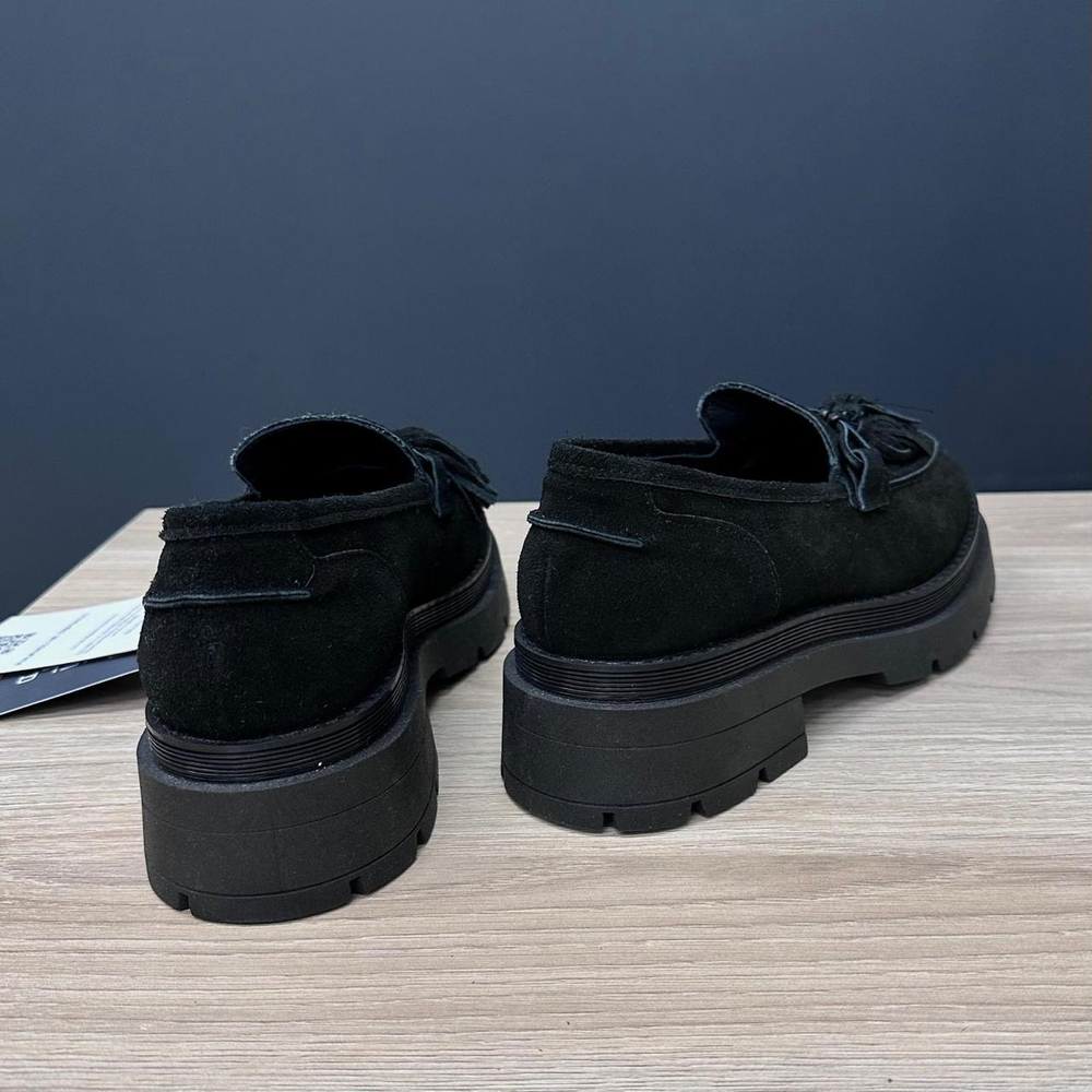 Туфли женские Roberto Serpentini черные замша