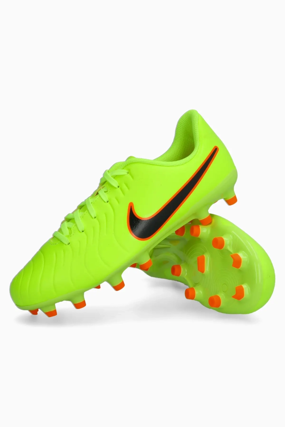 Бутсы Nike Tiempo Legend 10 Club FG/MG Junior - зеленый
