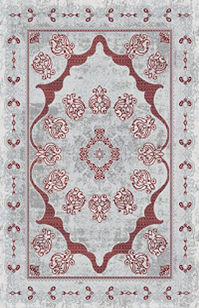 Antik 5360B S.L.GREY \ P.RED Прямой