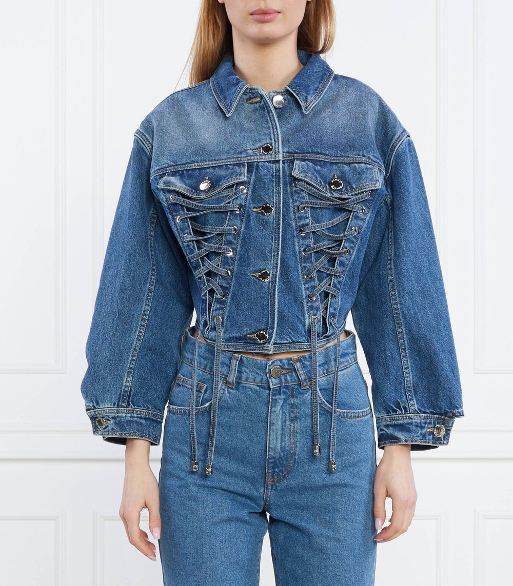 Джинсовая куртка Pinko - голубой(100117 A0GF)