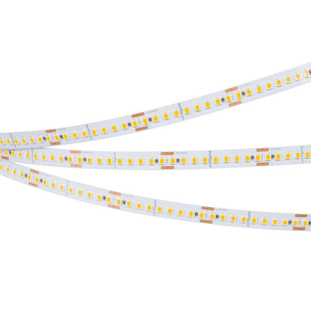 Светодиодная лента UL-A180-10mm 24V Warm3000 (12 W/m, IP20, 5m) (Arlight, высок.эфф.180 лм/Вт) 044515