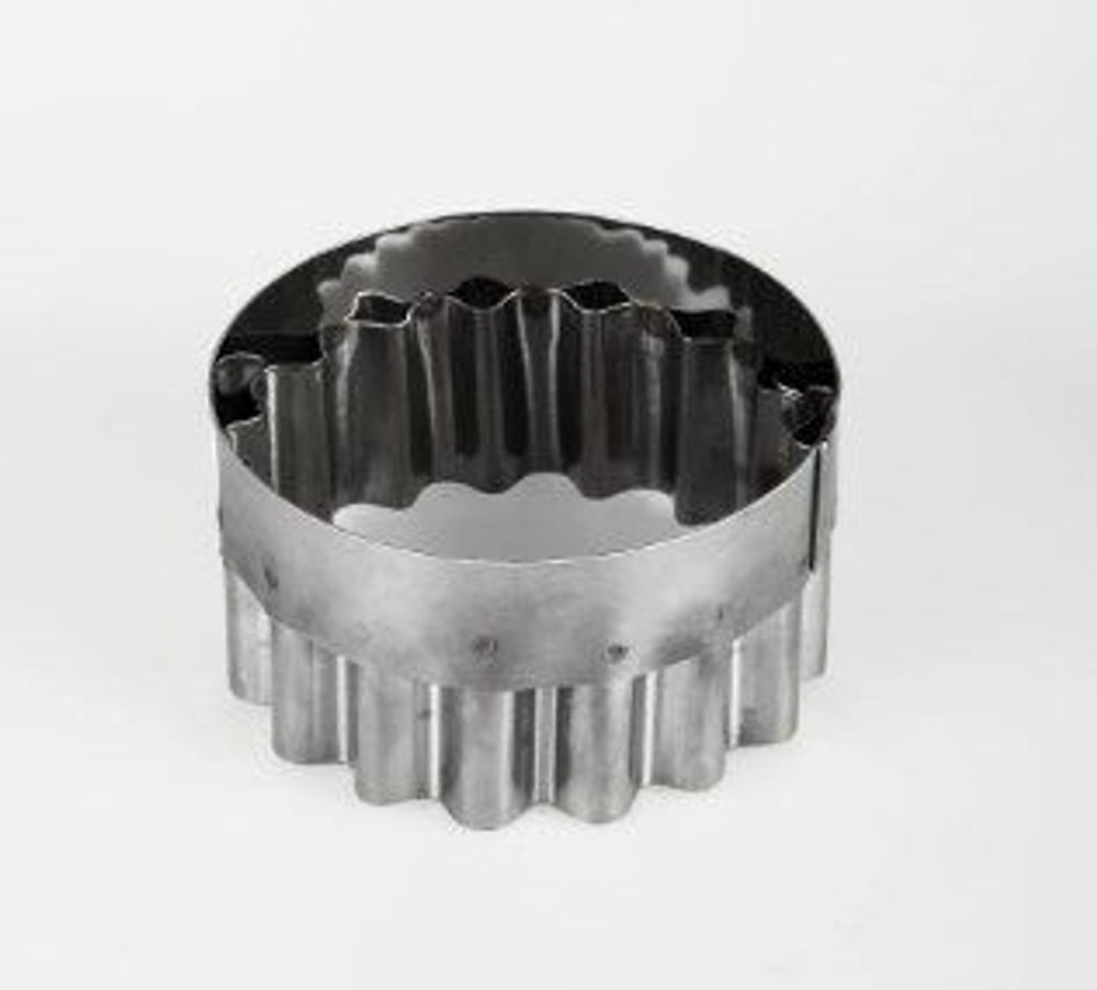 Высечка КОЛЬЦО гофрированное 90 мм без ручки