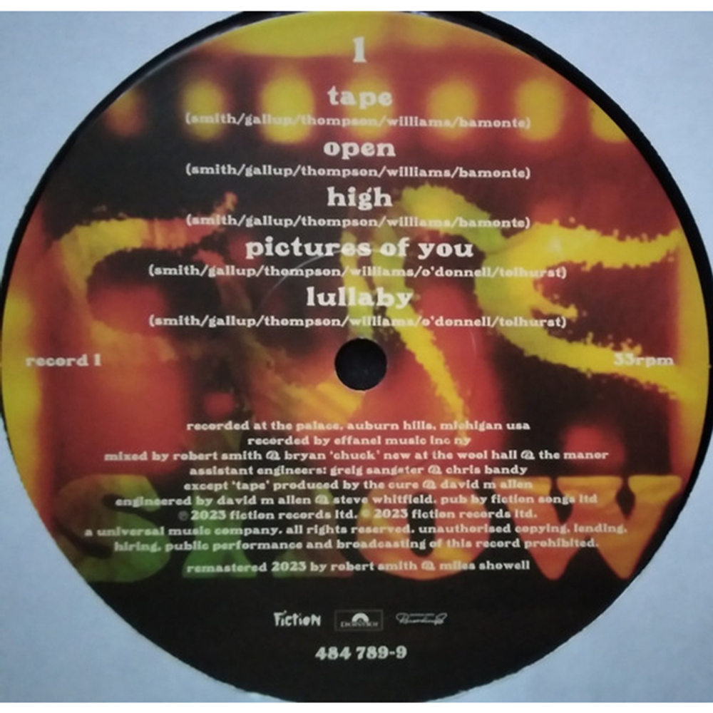 The Cure / Show (30th Anniversary Edition)(2LP)