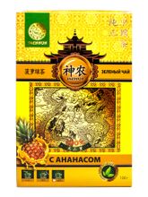 Чай зеленый Shennun с ананасом 100 г, 2 шт